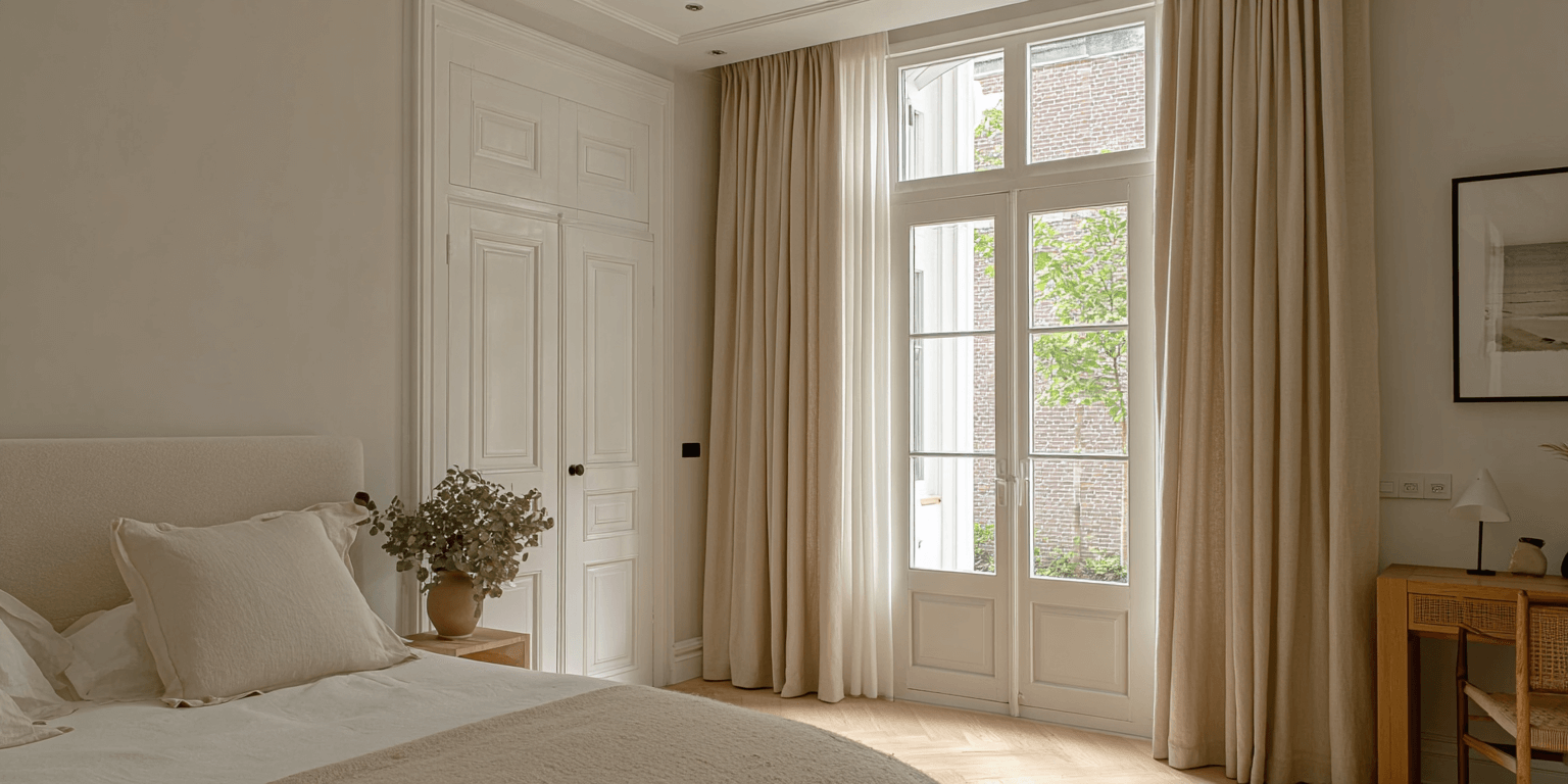 Slaapkamer gordijnen: rust, comfort en de juiste sfeer om te ontspannen