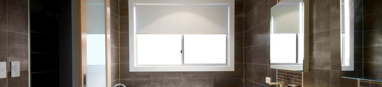 Badkamer rolgordijnen