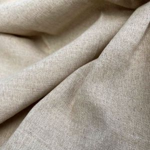 Blinnen - Natural _ linnen natuurlijk beige gordijnstof