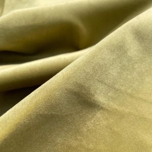 groen velours brandvertragend gordijn