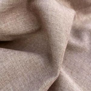 Wega - Pale Brown _ vaal bruine vitrage stof
