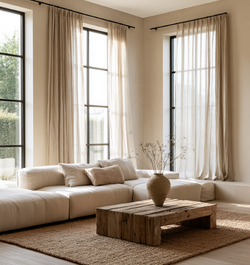 Slim wonen met gordijnen: de perfecte balans tussen licht en privacy
